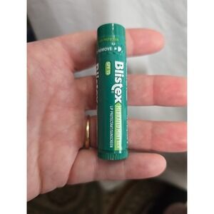 Blistex Medicated Mint Lip Balm 0.15 oz. SPF 15  Lip Protectant Sunscreen Sealed